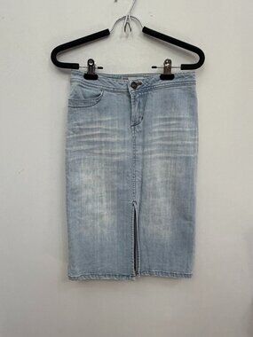 2000s Joe's Jeans Lightwash Denim Skirt